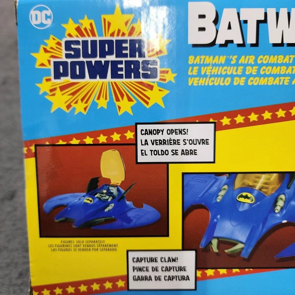 NEW DC Collectibles Super Powers Wave 1 Vehicles Batwing Action Figure Mcfarlane